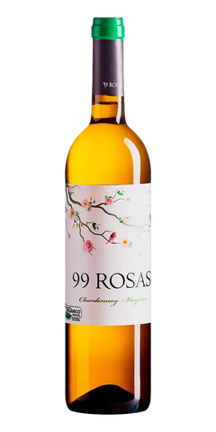 Garrafa do vinho 99 Rosas Chardonnay/Viognier
