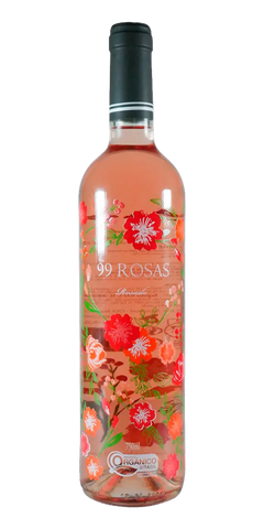 Garrafa do vinho 99 Rosas Edição Especial e Limitada Rosé