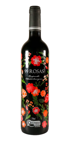 Garrafa do vinho 99 Rosas Edição Especial e Limitada Tinto