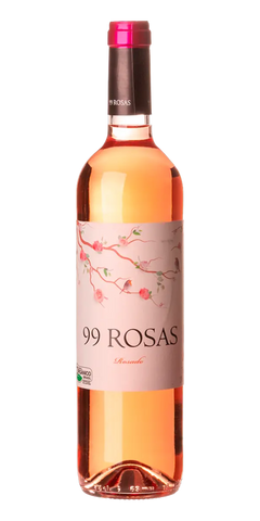 Garrafa do vinho 99 Rosas Rosé
