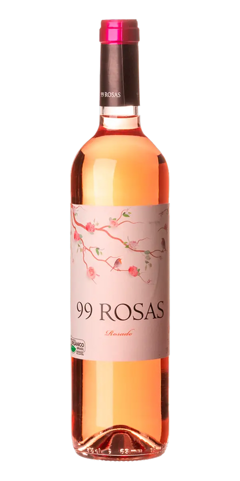 Garrafa do vinho 99 Rosas Rosé