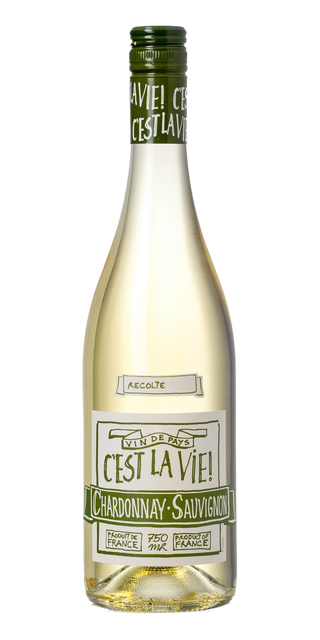 Garrafa do vinho Albert Bichot C’Est La Vie Branco