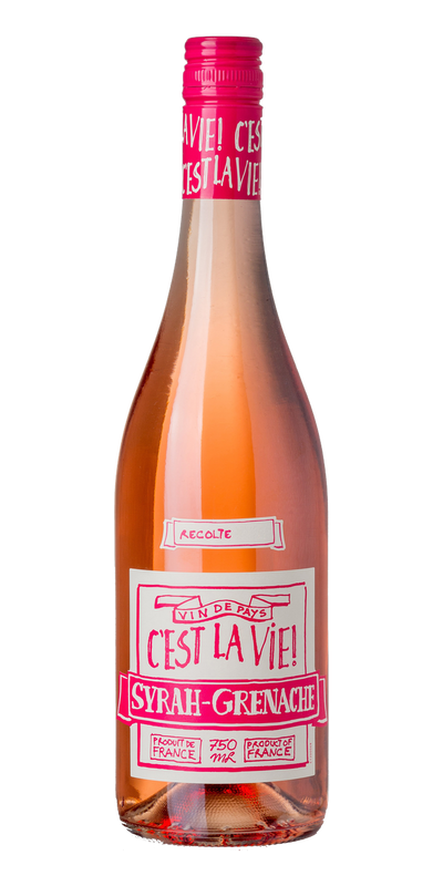 Garrafa do vinho Albert Bichot C’Est La Vie Rosé
