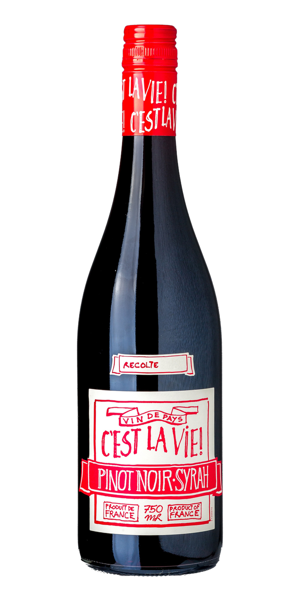 Garrafa do vinho Albert Bichot C’Est La Vie Tinto