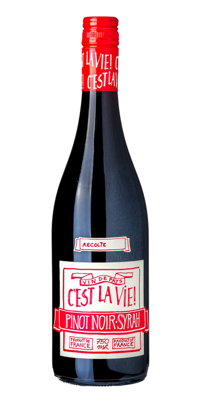 Garrafa do vinho Albert Bichot C’Est La Vie Tinto