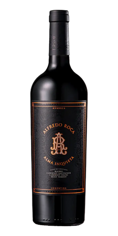 Garrafa do vinho Alma Inquieta Blend 202