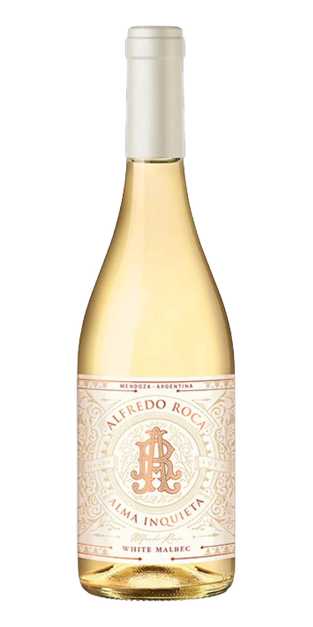Garrafa do vinho Alma Inquieta White Blanc 2024