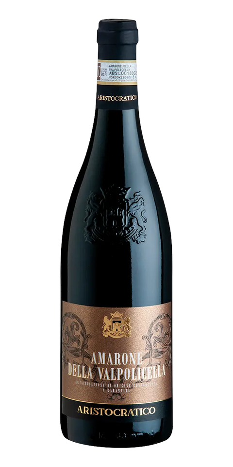 Garrafa do vinho Amarone della Valpolicella DOCG Aristocratico