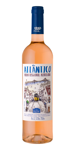 Garrafa do vinho Atlântico Rosé