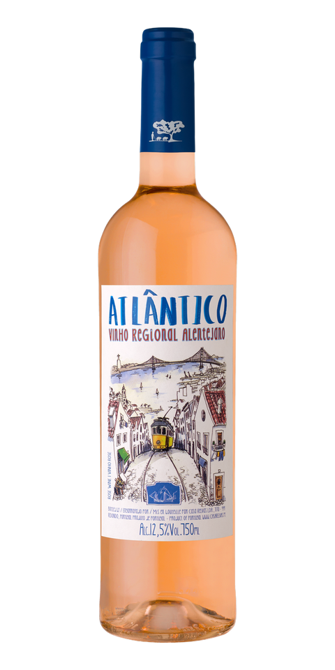 Garrafa do vinho Atlântico Rosé