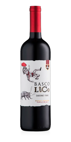 Garrafa do vinho Basco Loco Cabernet Franc