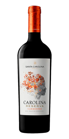 Garrafa do vinho Carolina Reserva Carmenère