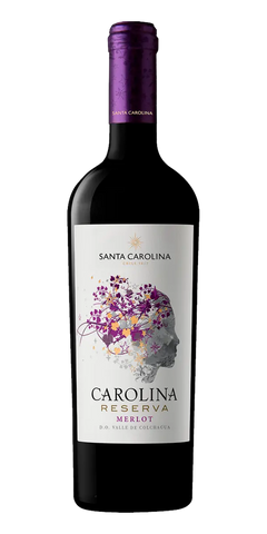 Garrafa do vinho Carolina Reserva Merlot
