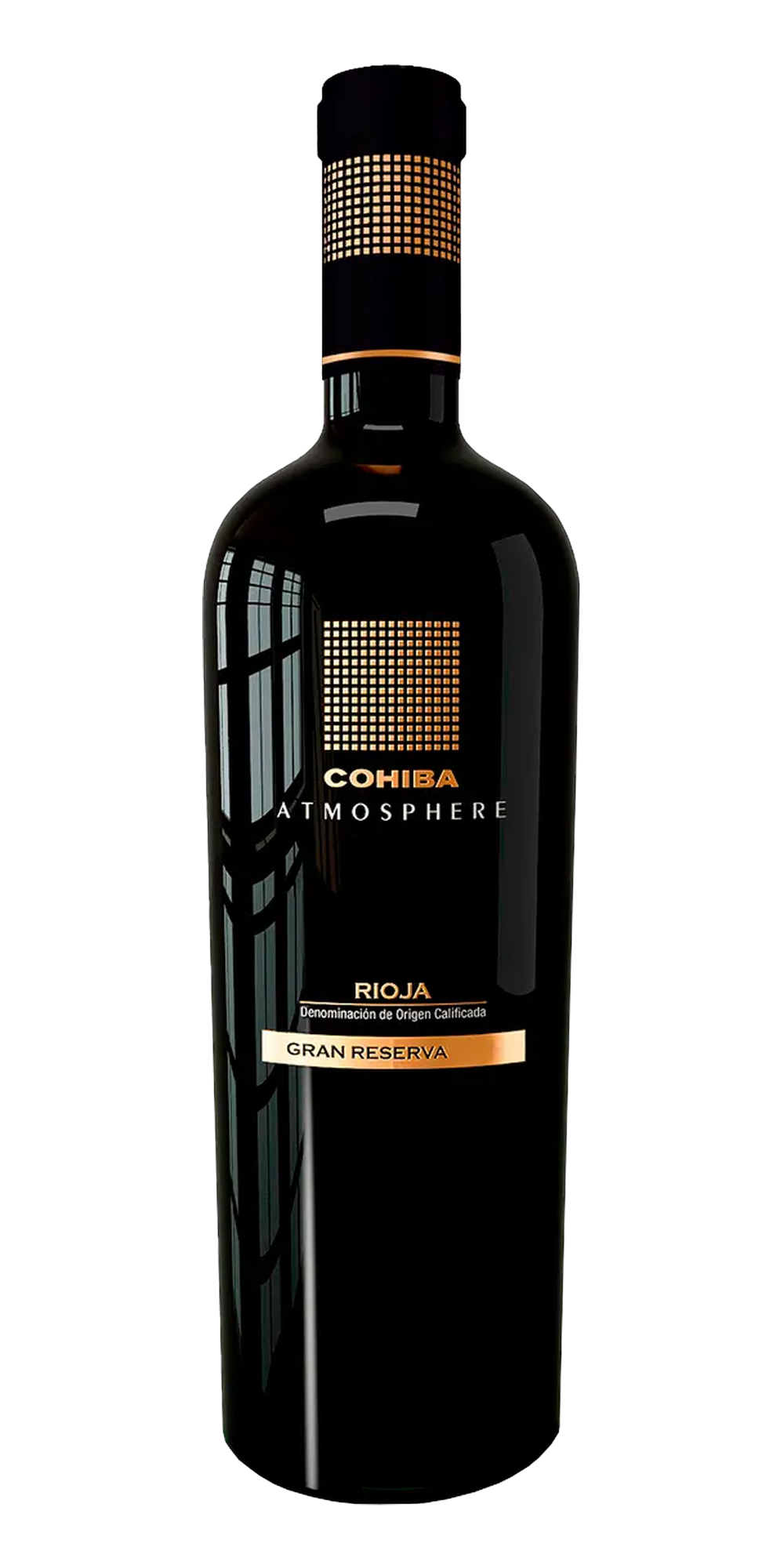 Garrafa do vinho Cohiba Atmosphere Gran Reserva DOCa Rioja