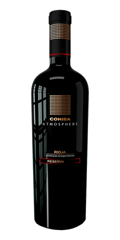 Garrafa do vinho Cohiba Atmosphere Reserva DOCa Rioja