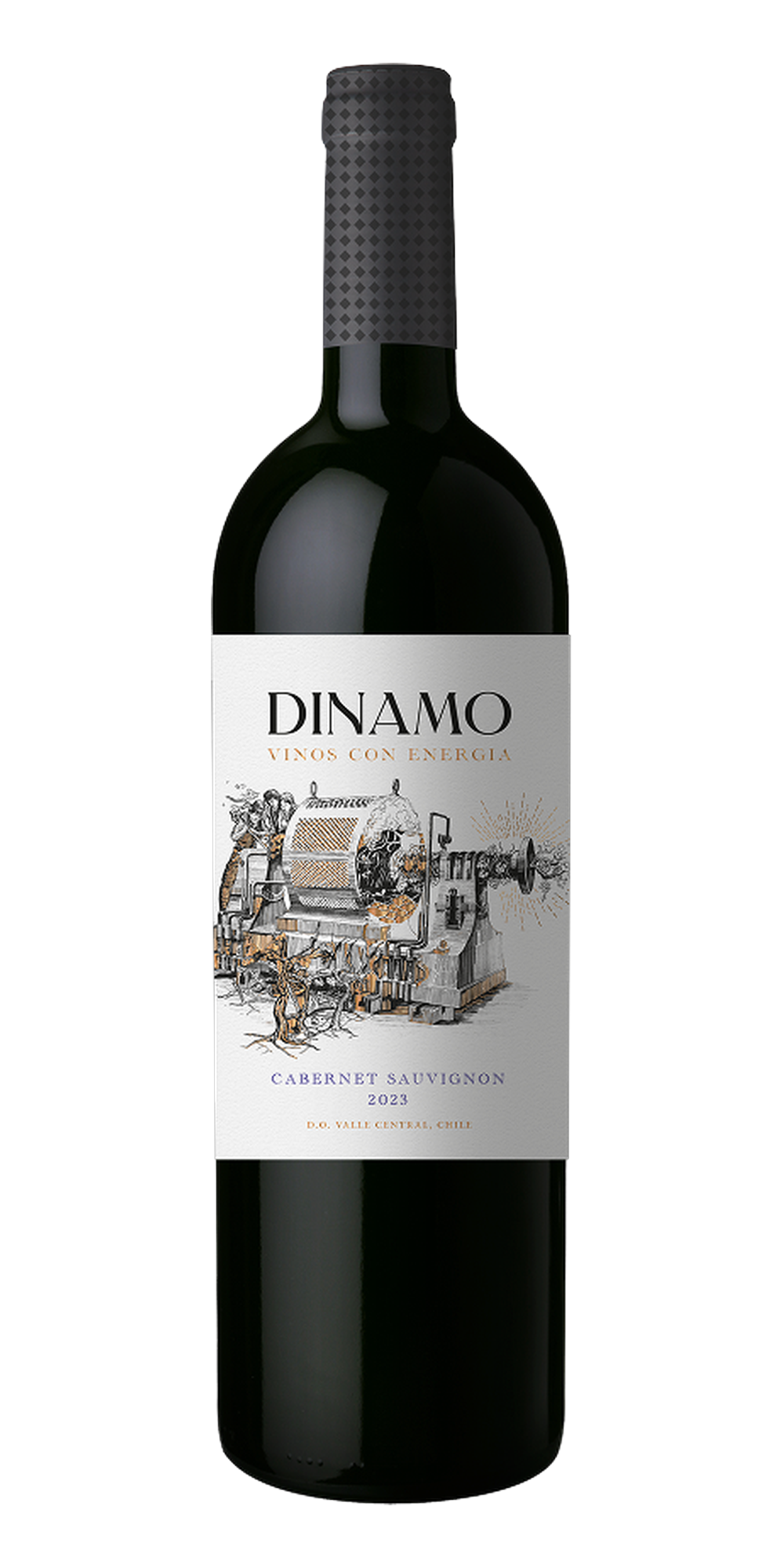 Garrafa do vinho Dinamo Cabernet Sauvignon