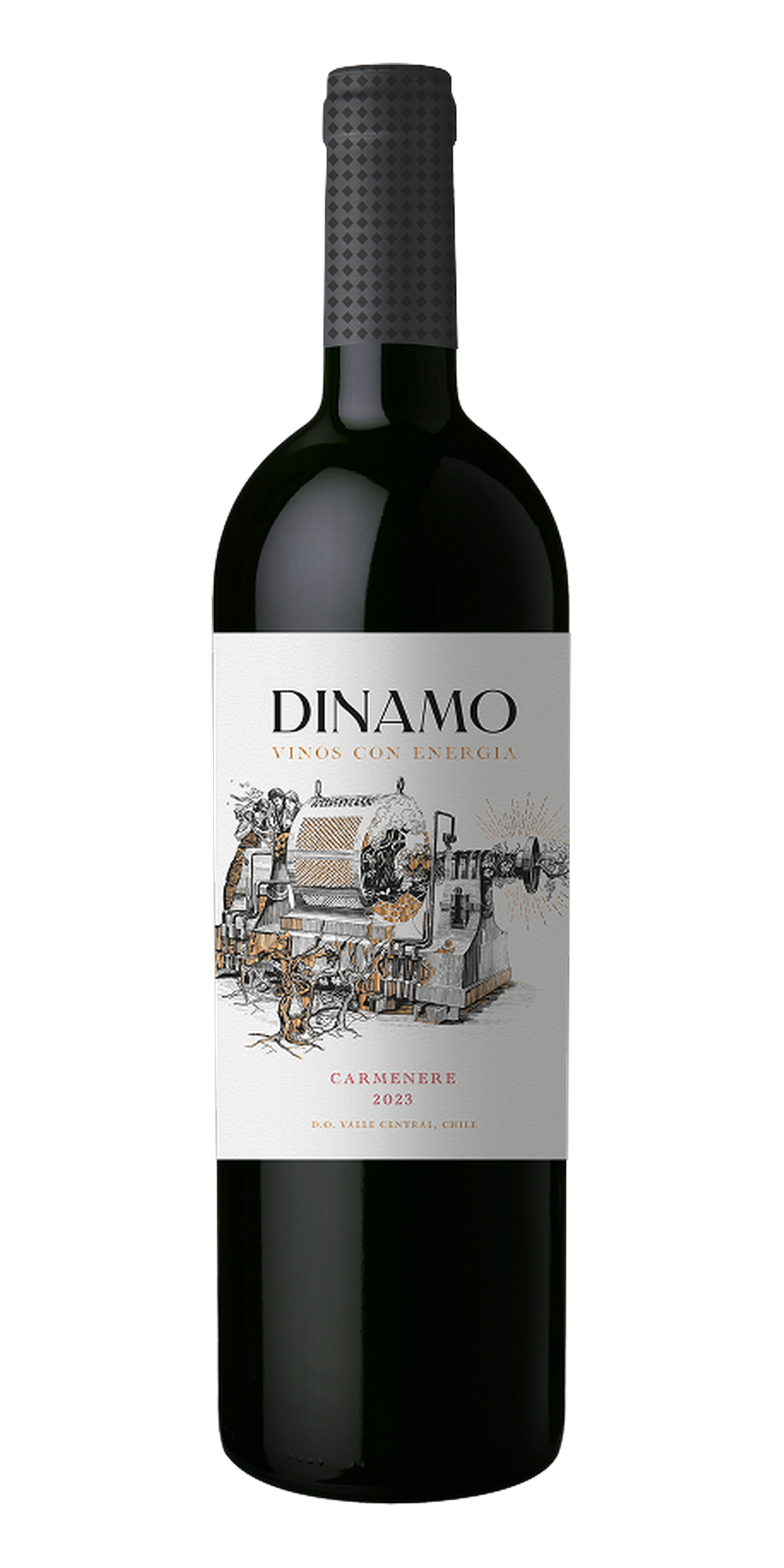 Garrafa do vinho Dinamo Carménère