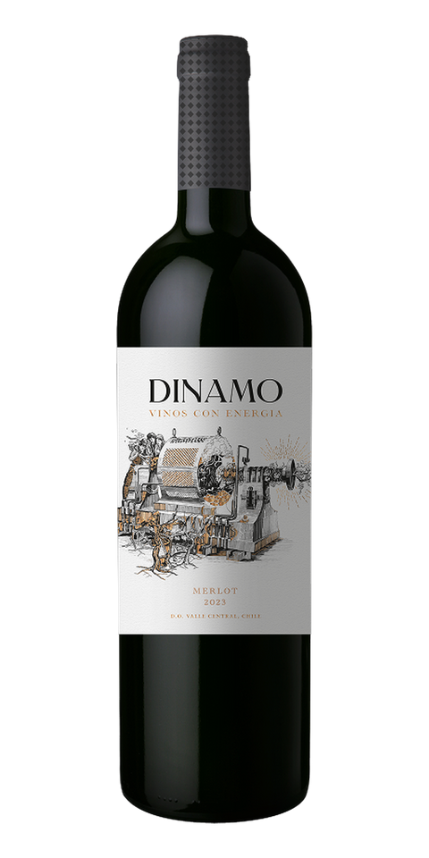 Garrafa do vinho Dinamo Merlot