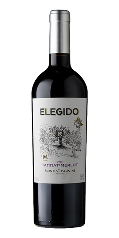 Garrafa do vinho Elegido Tannat/Merlot