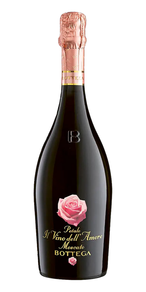 Garrafa do vinho Espumante Bottega Petalo Amores Moscato