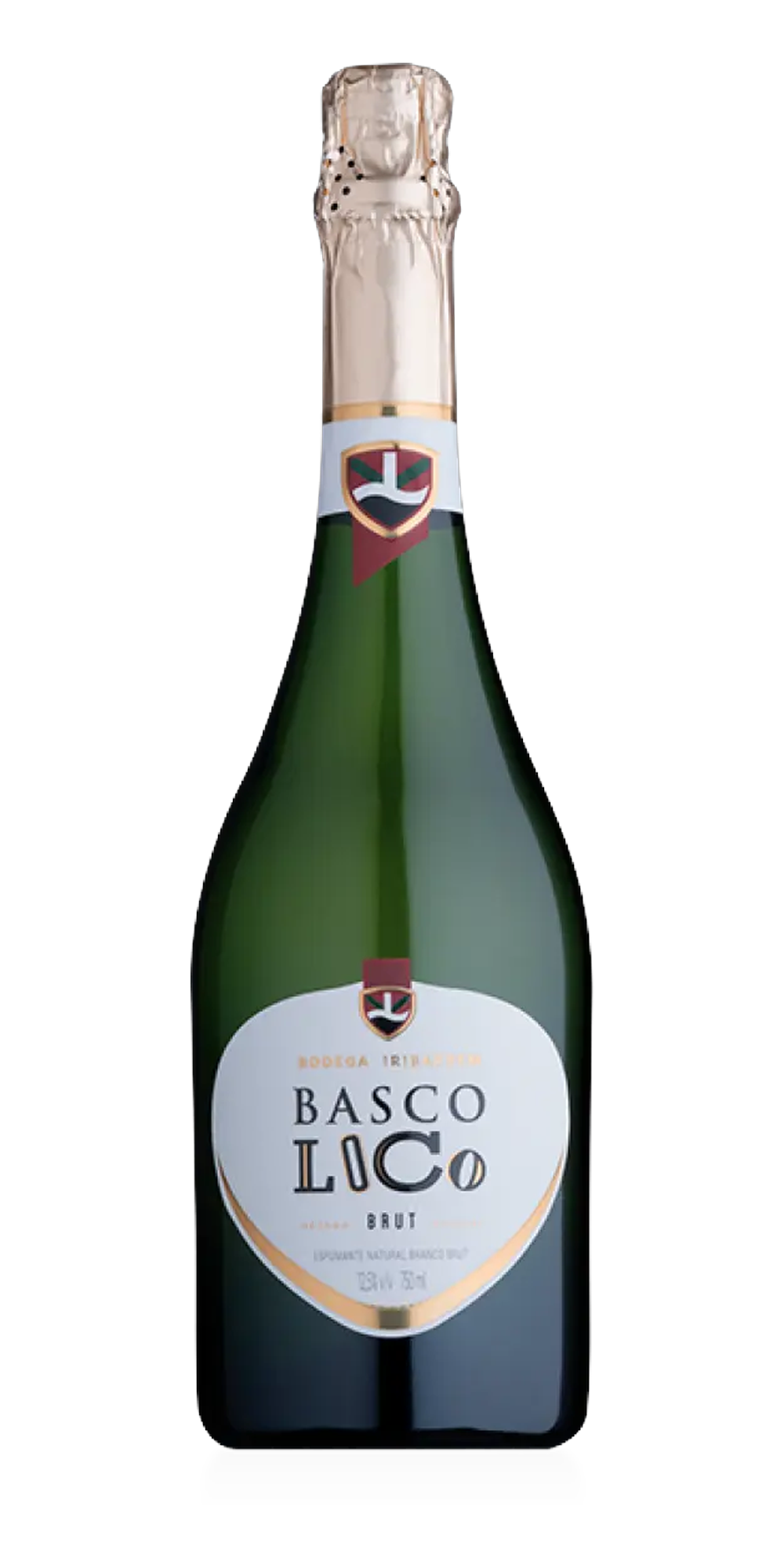 Garrafa do vinho Espumante Branco Basco Loco Brut