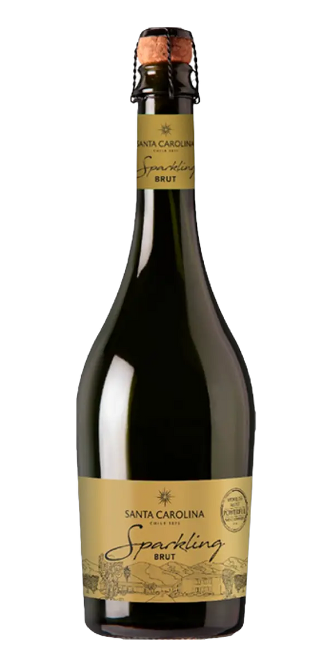 Garrafa do vinho Espumante Santa Carolina Reservado Brut