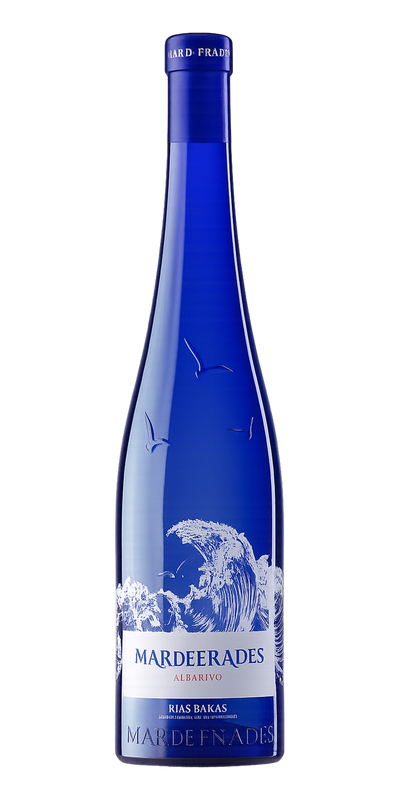 Garrafa do vinho Mar de Frades Albariño