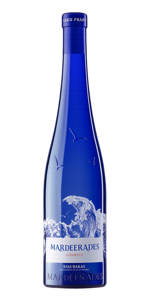 Garrafa do vinho Mar de Frades Albariño