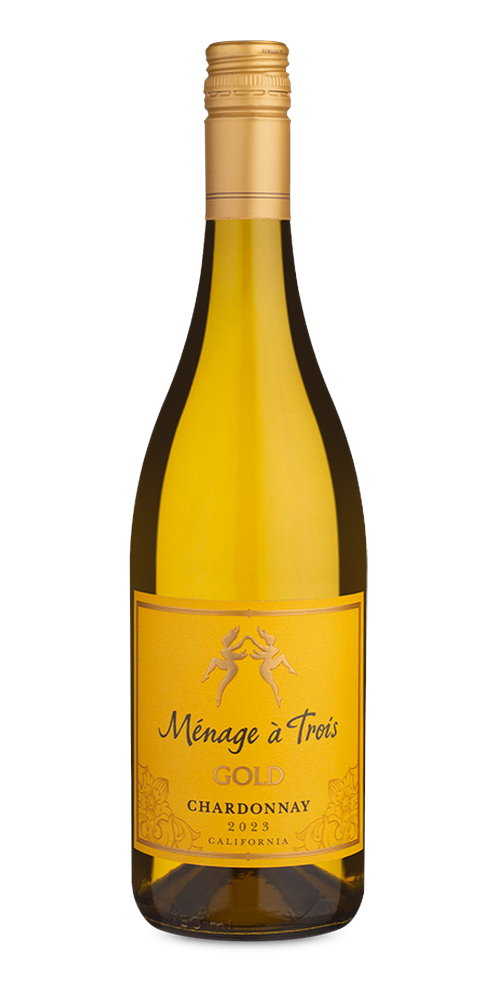 Garrafa do vinho Ménage à Trois Gold
