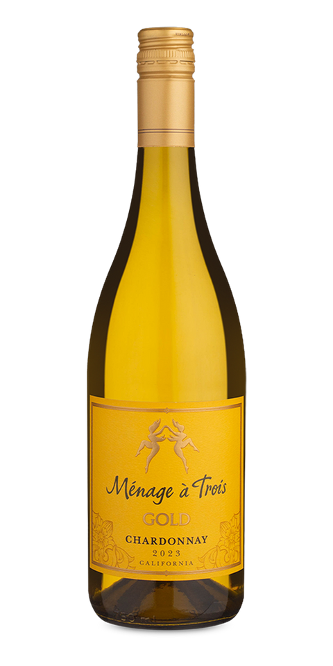 Garrafa do vinho Ménage à Trois Gold
