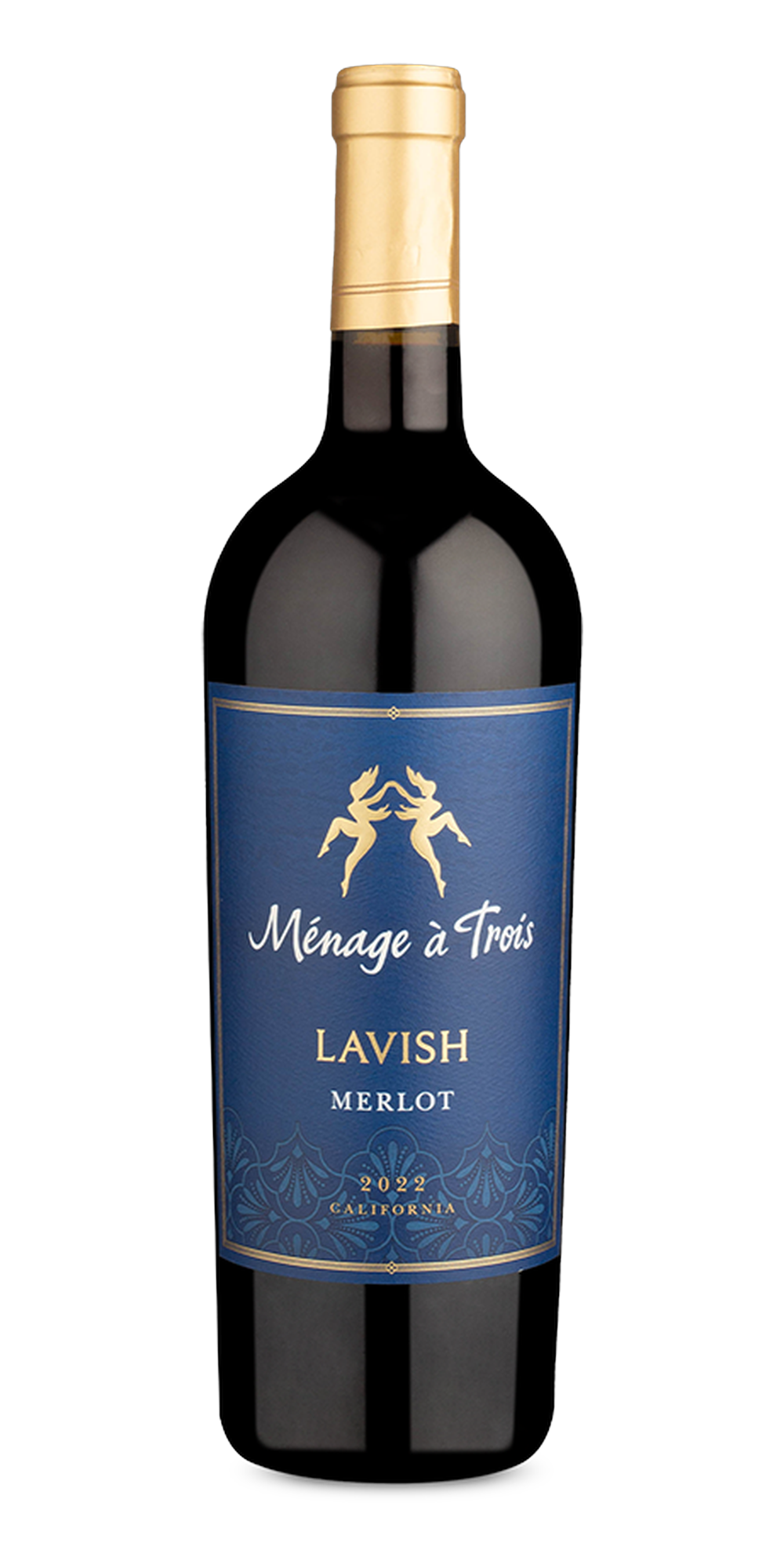 Garrafa do vinho Ménage à Trois Lavish