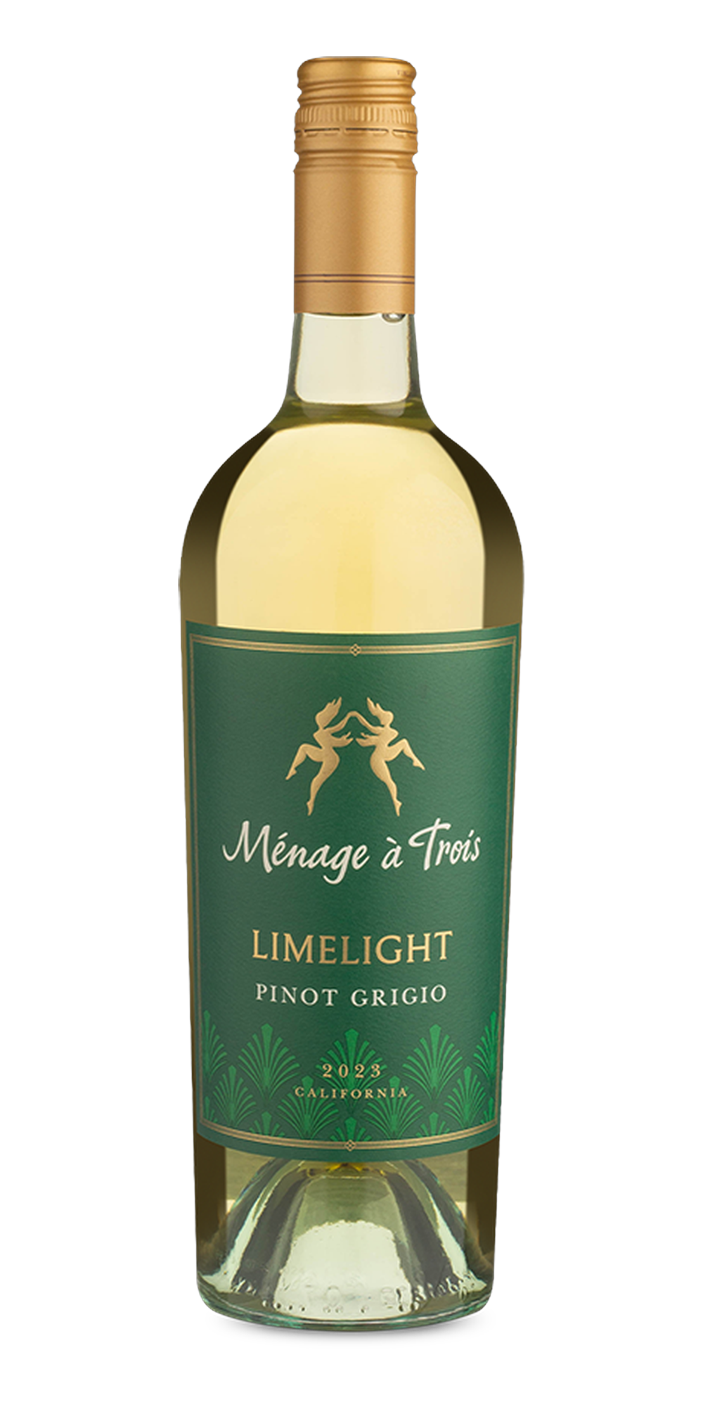 Garrafa do vinho Ménage à Trois Limelight