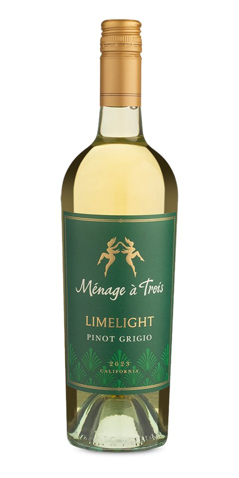Garrafa do vinho Ménage à Trois Limelight