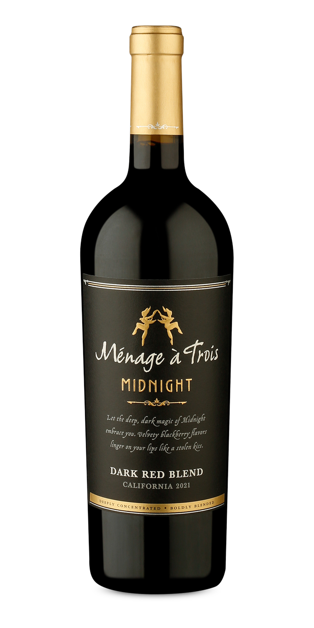 Garrafa do vinho Ménage à Trois Midnight
