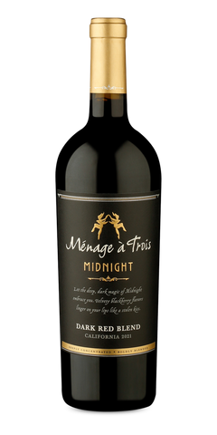 Garrafa do vinho Ménage à Trois Midnight