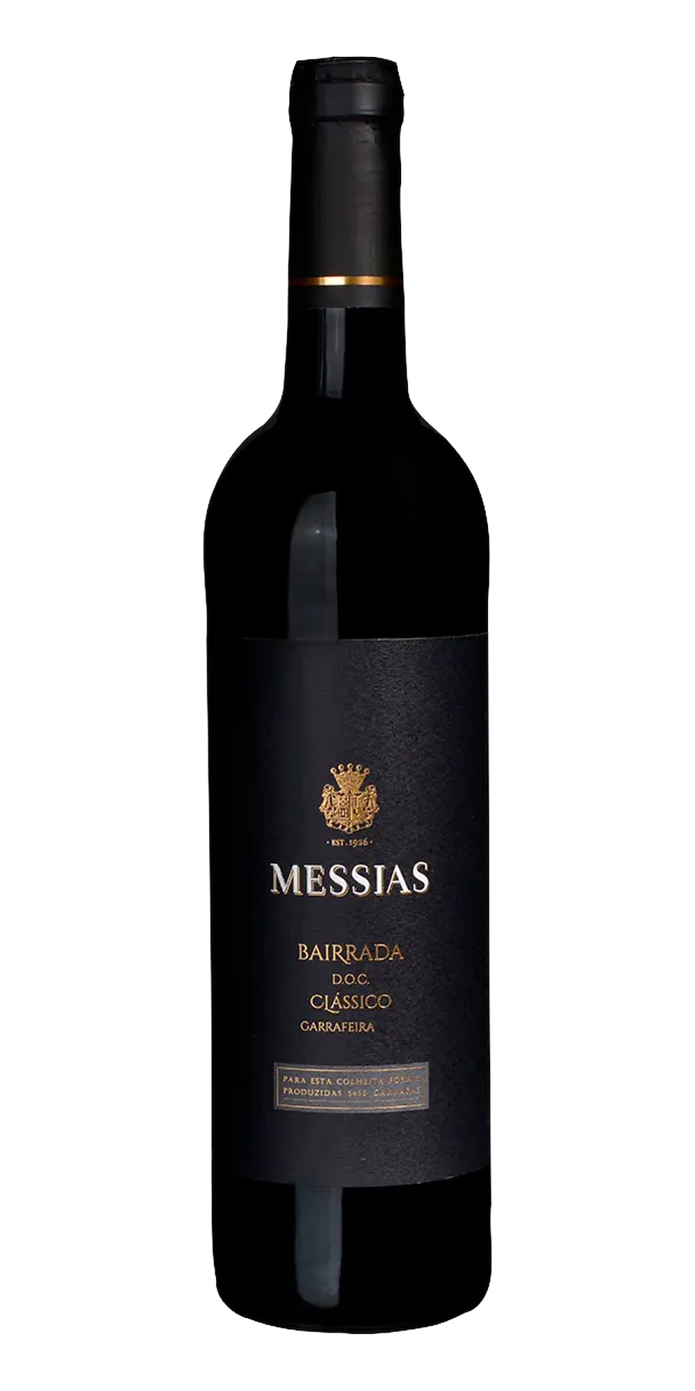 Garrafa do vinho Messias Clássico Garrafeira DOC Bairrada