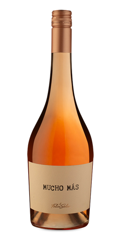 Garrafa do vinho Mucho Más Rosé
