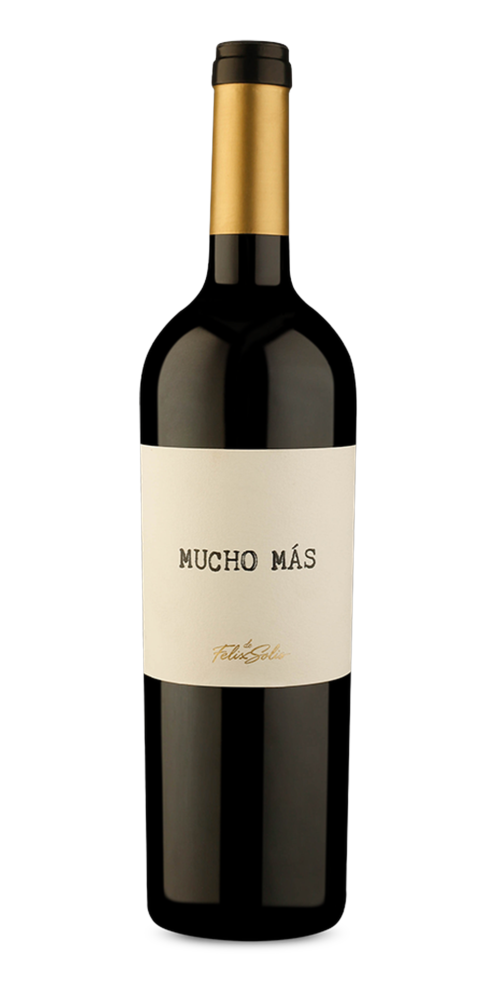 Garrafa do vinho Mucho Más Tinto