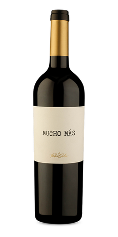 Garrafa do vinho Mucho Más Tinto