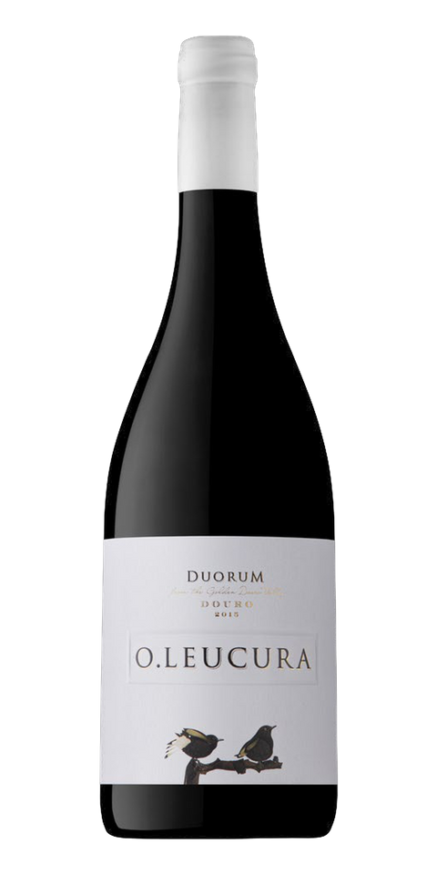 Garrafa do vinho O. Leucura DOC Douro Reserva