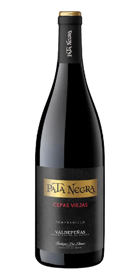 Garrafa do vinho Pata Negra Reserva Cepas Viejas