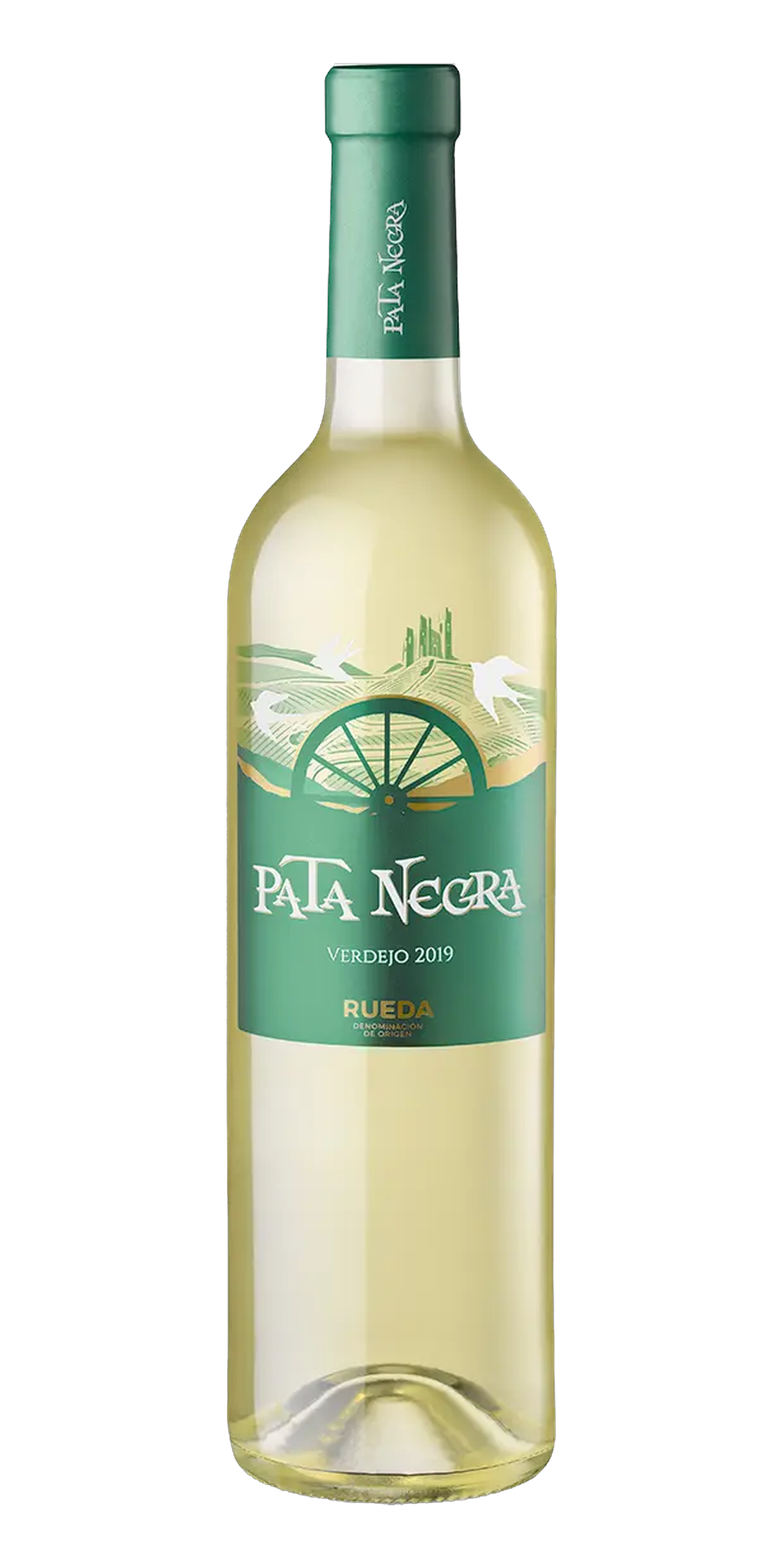 Garrafa do vinho Pata Negra Verdejo DO Rueda