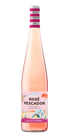 Garrafa do vinho Pescador Rosé
