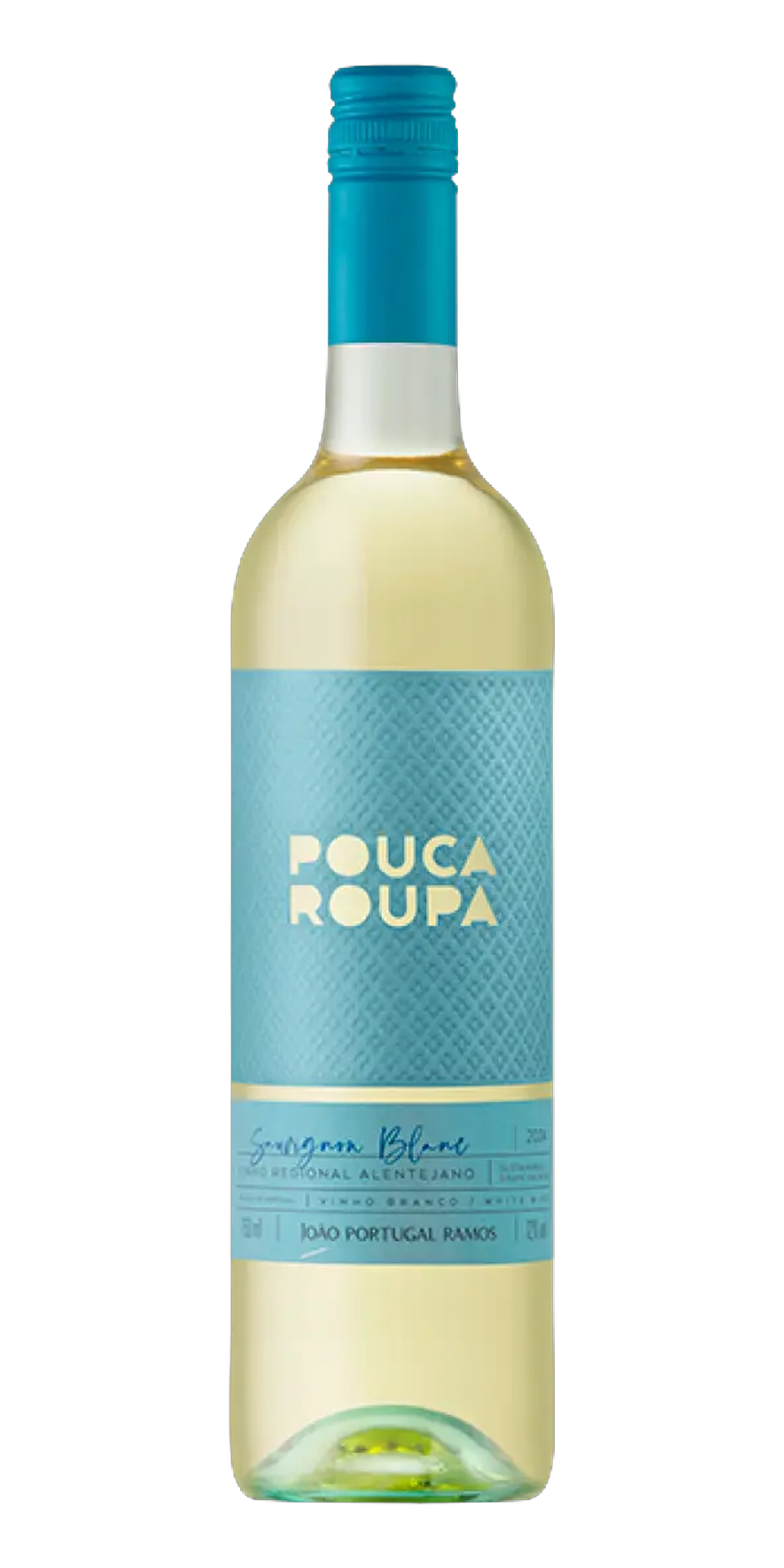 Garrafa do vinho Pouca Roupa Branco