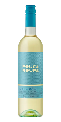 Garrafa do vinho Pouca Roupa Branco