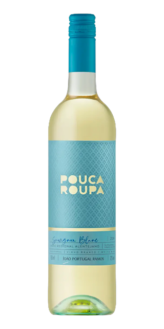 Garrafa do vinho Pouca Roupa Branco