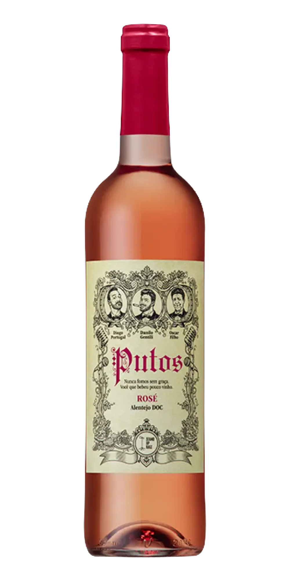Garrafa do vinho Putos Rosé Alentejo DOC