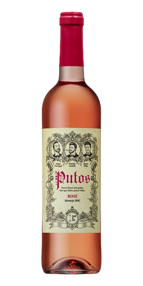 Garrafa do vinho Putos Rosé Alentejo DOC