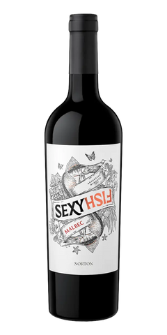 Garrafa do vinho Sexy Fish Malbec