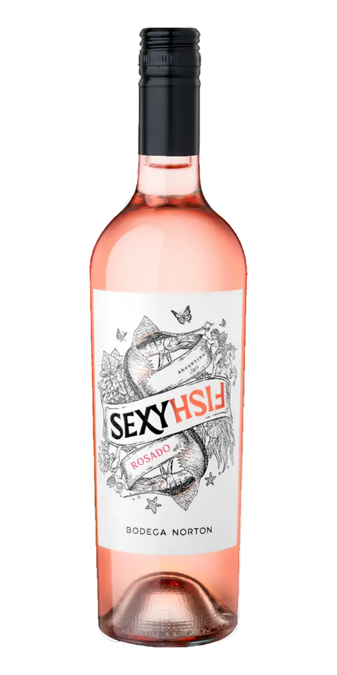 Garrafa do vinho Sexy Fish Rose